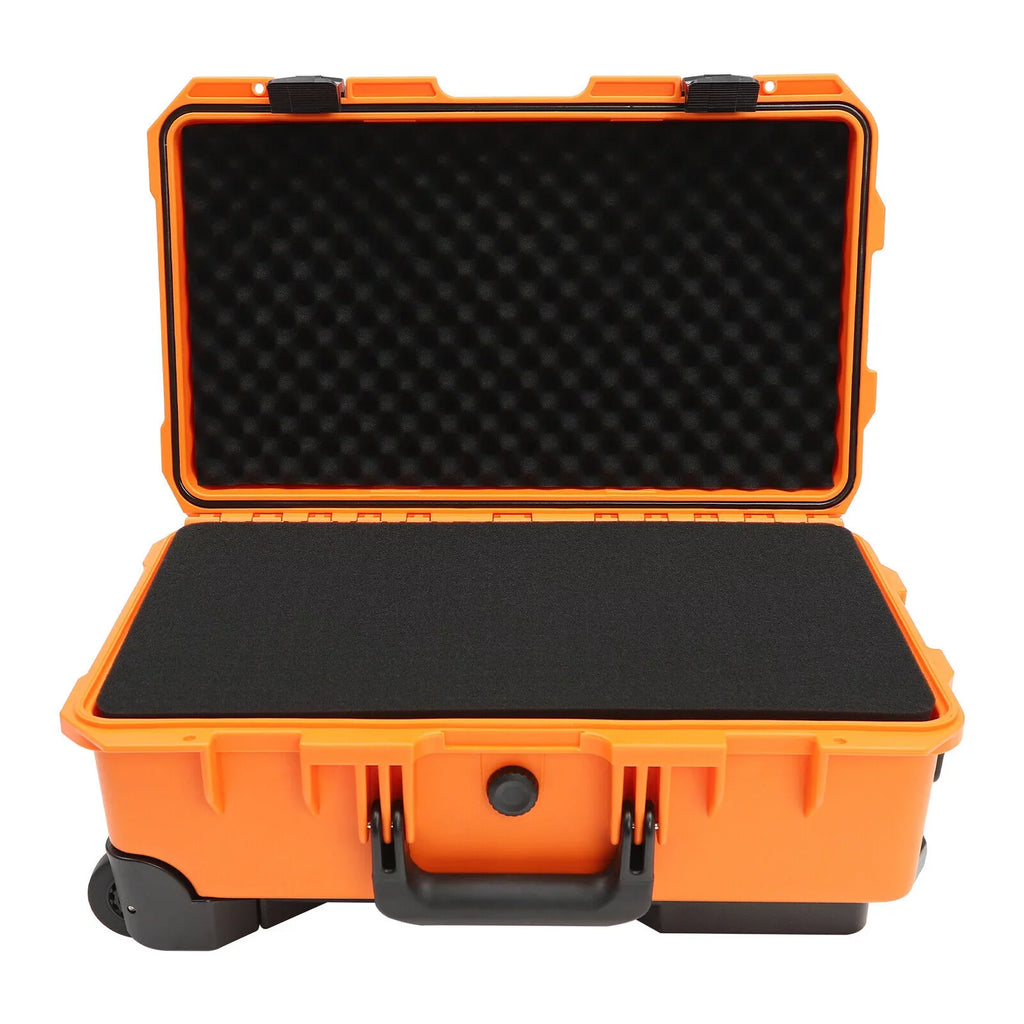 22-Inch Multi-Purpose Case Camera Box W/Customizable Foam IP67 Waterproof Protective Camera Case