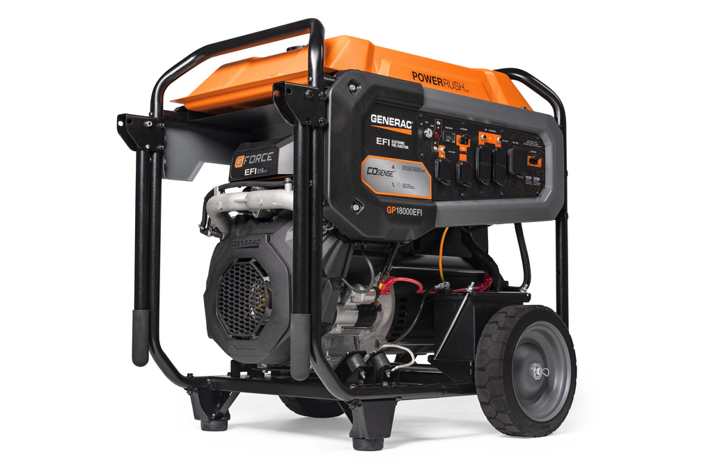 Generac 7706 GP18000EFI Gas Powered Portable Generator- 49st