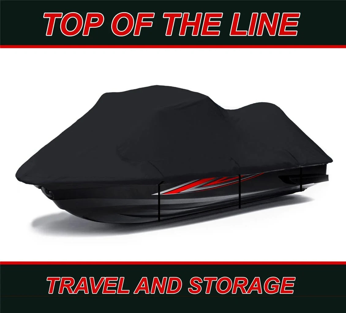 Jet 600 DENIER JetSki Cover Compatible for Kawasaki 900 STX 1997-2006 Jet Ski Watercraft Cover