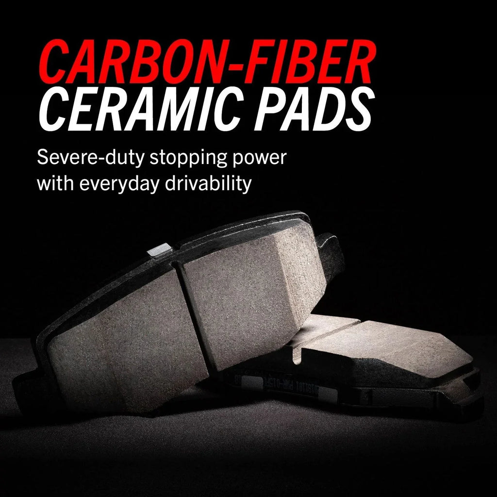 Power Stop Rear Z23 Evolution Carbon-Fiber Ceramic Brake Pads Z23-2191 Fits 2019 Infiniti QX50