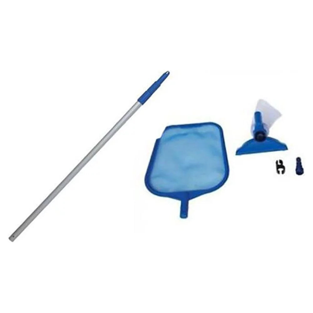 INTEX 10' x 30" Prism Frame Above Ground Swimming Pool and Maintenance Kit