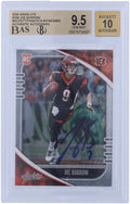 Joe Burrow Cincinnati Bengals Autographed 2020 Panini Absolute #158 Beckett Fanatics Witnessed Authenticated 9.5/10 Rookie Card - Fanatics Authentic Certified