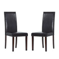 Warehouse of Tiffany Blazing Brown Dining Chairs (Set of 2)