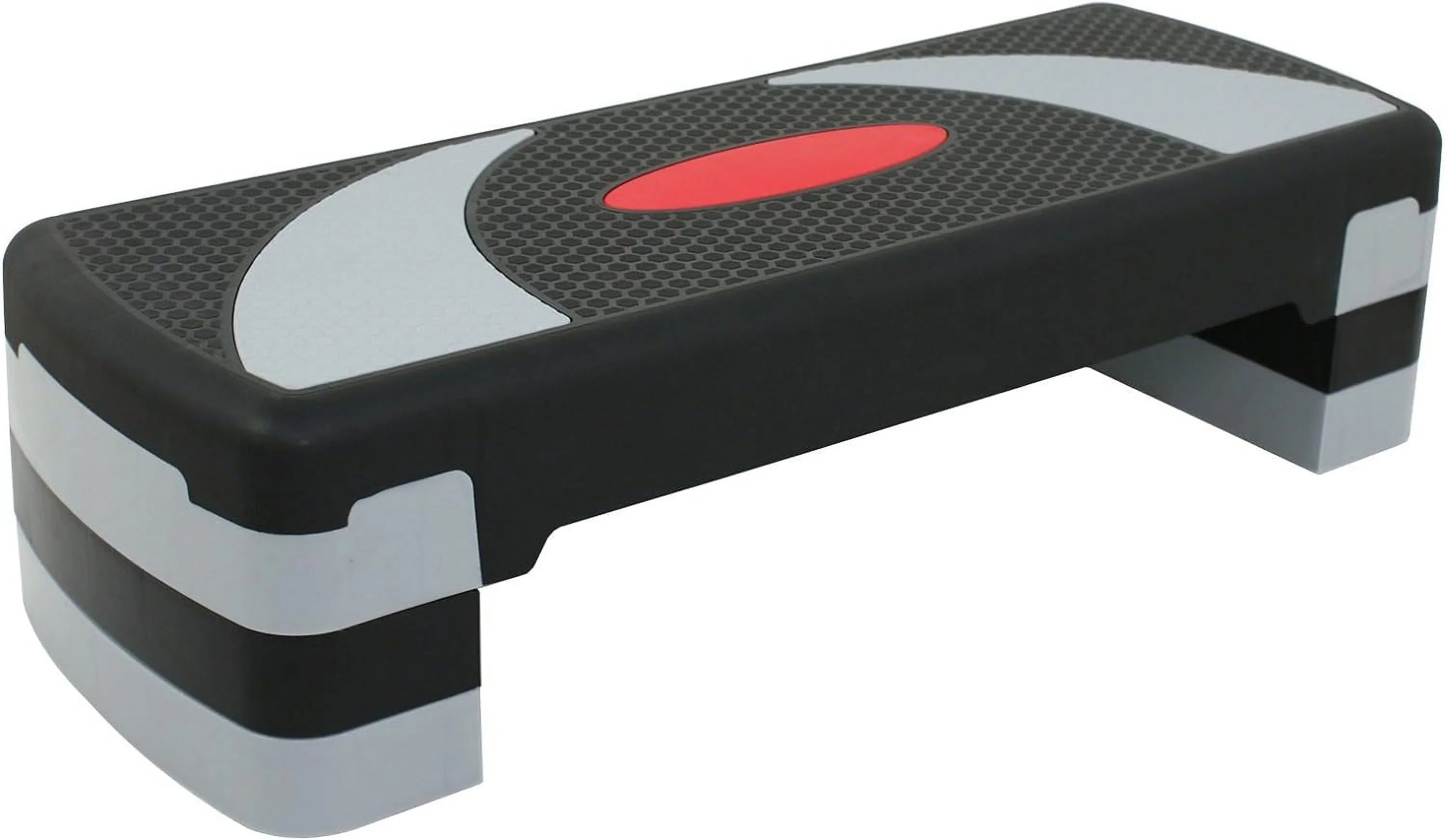 Height Adjustable Workout Aerobic Stepper Exercise Step Platform Riser 3 Levels for Fitness Strength Training