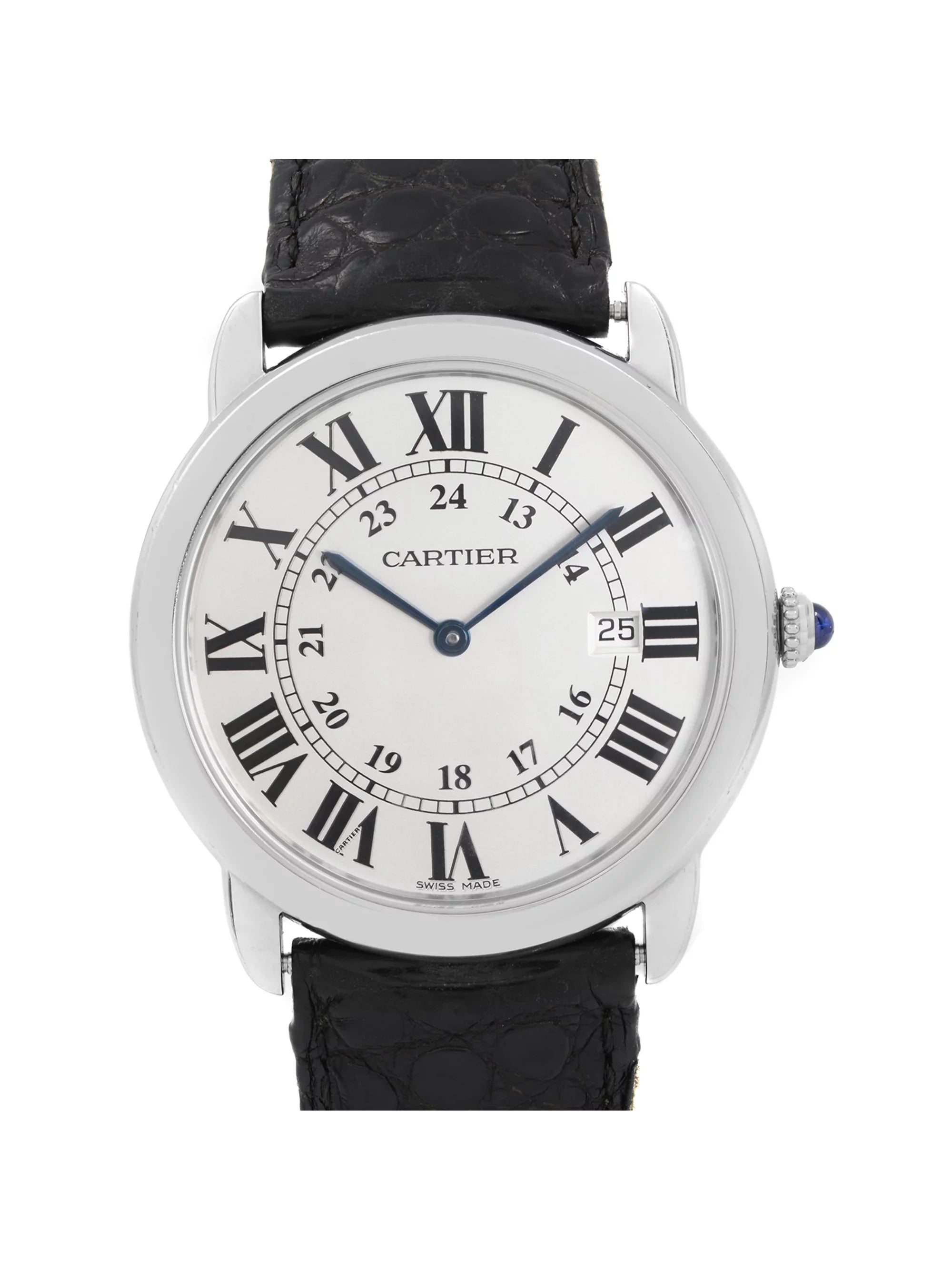 Cartier Ronde Solo 36mm Stainless Steel Silver Dial Unisex Quartz Watch W6700255