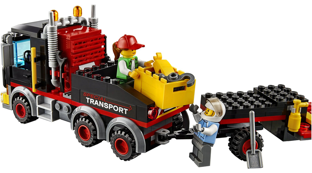 Lego City Heavy Cargo Transport 60183 Toy Truck Building Kit
