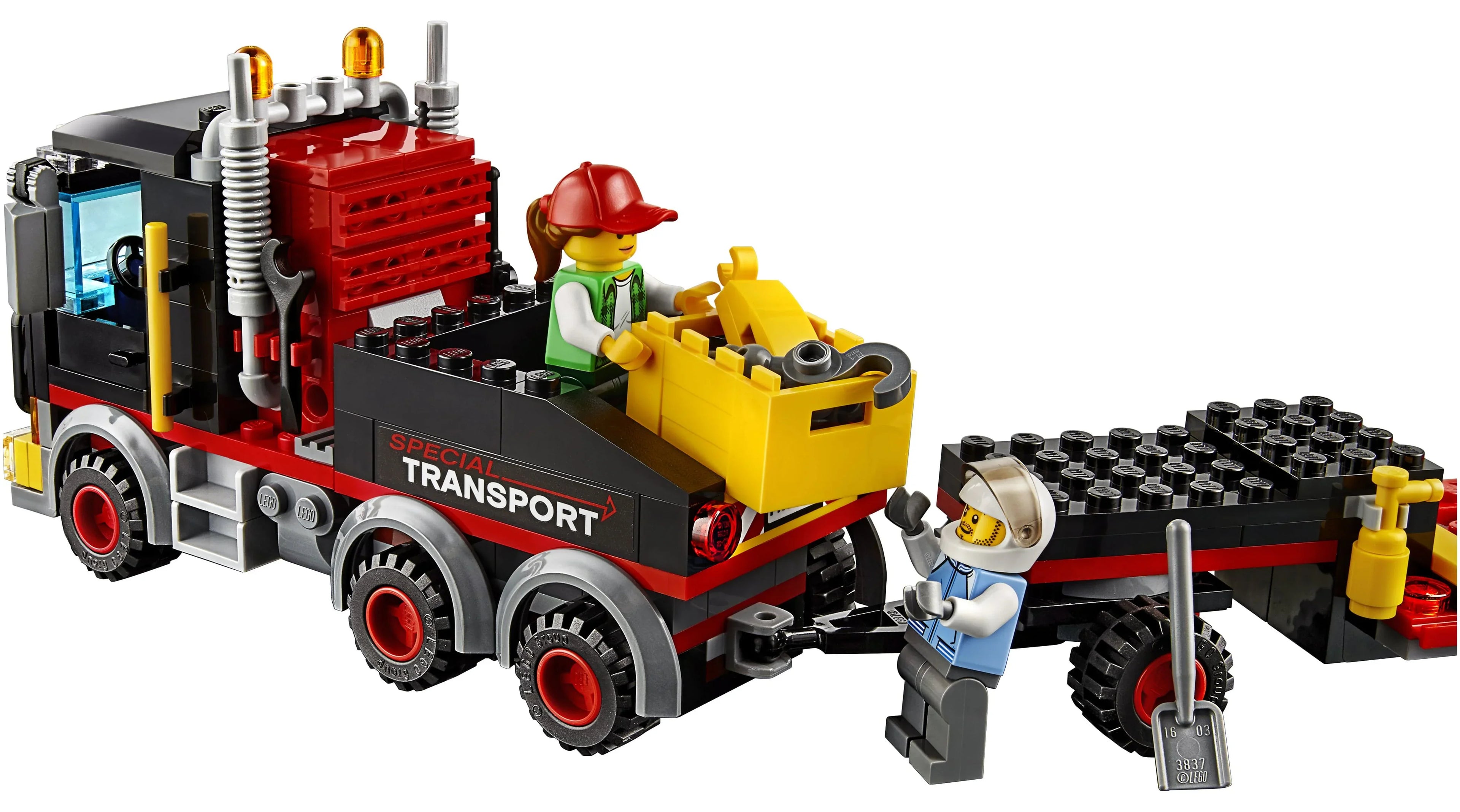 Lego City Heavy Cargo Transport 60183 Toy Truck Building Kit