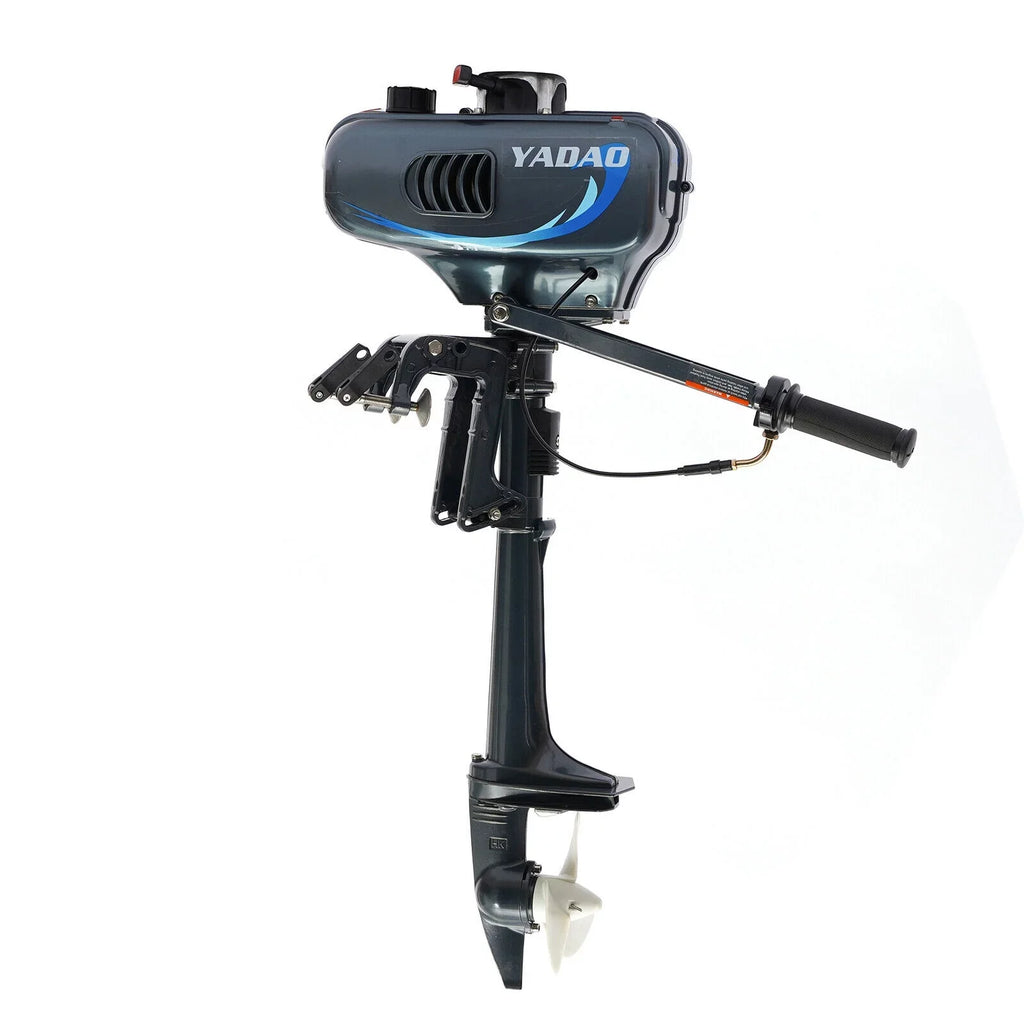 2-Stroke 3.5 Outboard Motor Boat Engine with Water Cooling System Fishing Boat Engine