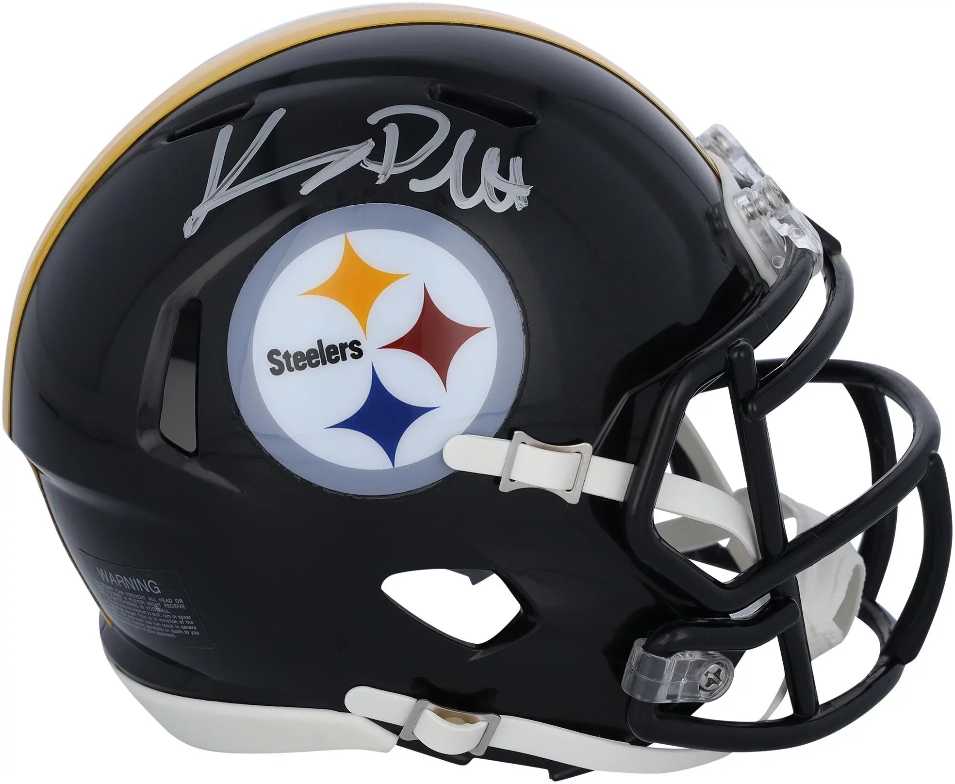 Kenny Pickett Pittsburgh Steelers Autographed Rid Speed Mini Helmet - Fanatics Authentic Certified