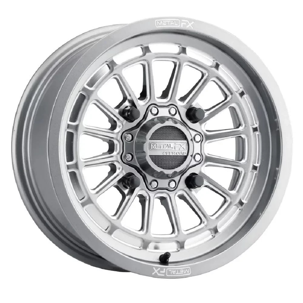 MetalFX Delta Contrast Cut 15" Wheels Gm 33" Crawler XR Tires Can-Am Maverick X3 / Honda Pioneer 1000 / Talon