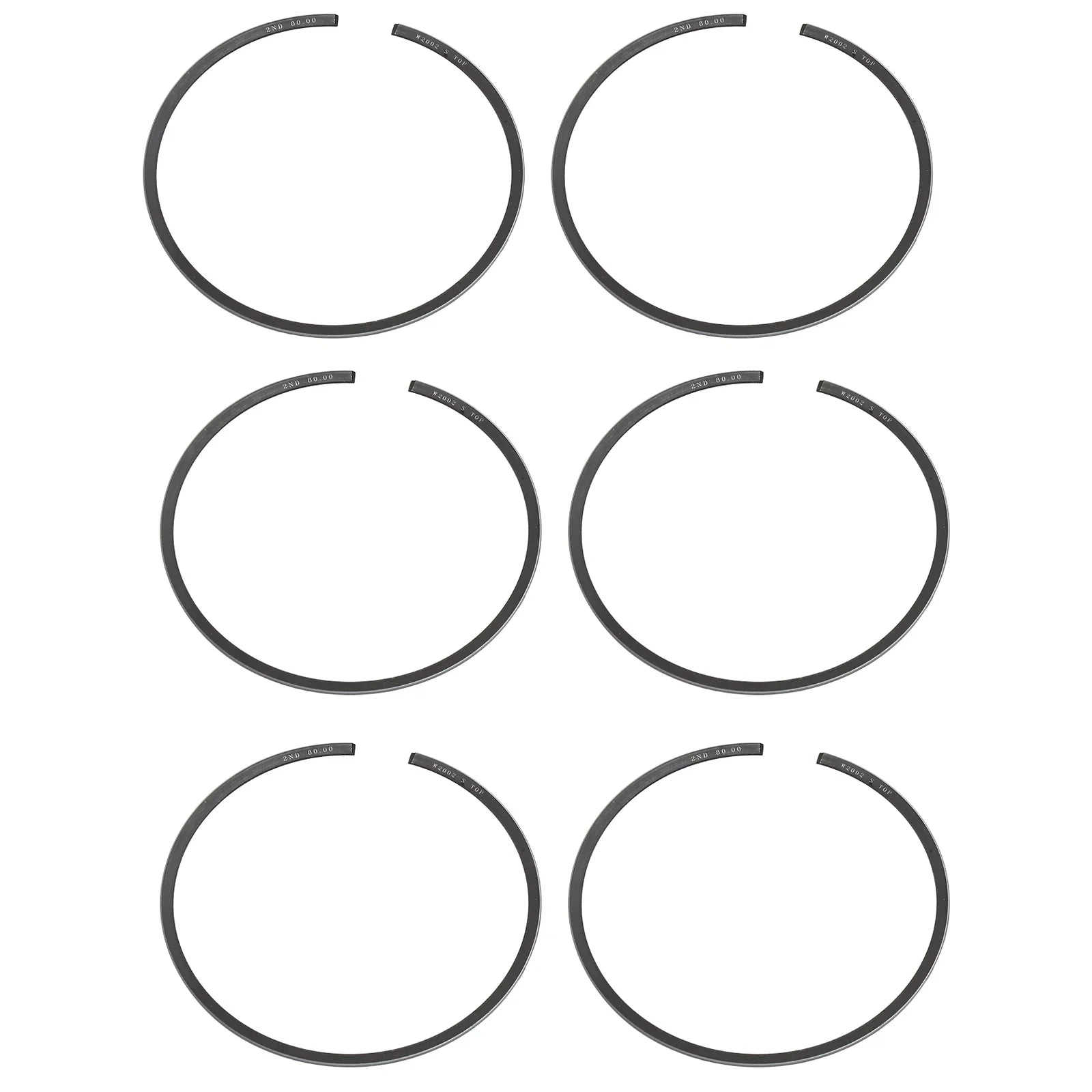 Namura, NW-20002R, 3 Piston Ring Kits for Kawasaki fits Many 1996-2003 1100 Jet Ski Standard Bore 80mm SEE LIST