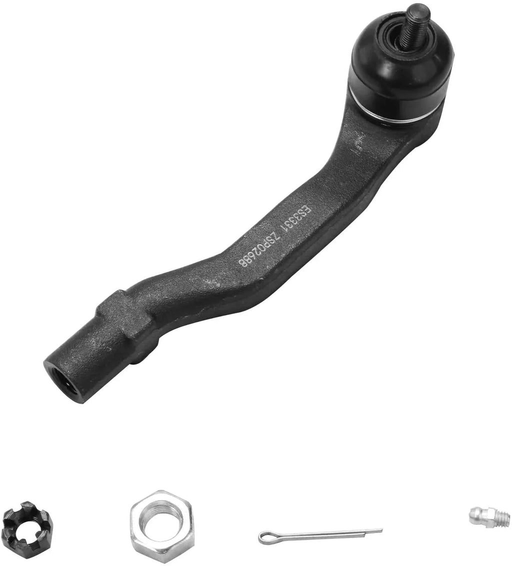 Detroit Axle - Power Steering Rack & Pinion for 1996-2000 Honda Civic 1997 1998 1999, Complete Power Steering Rack & Pinion Assembly, 2 Outer Tie Rods Replacement