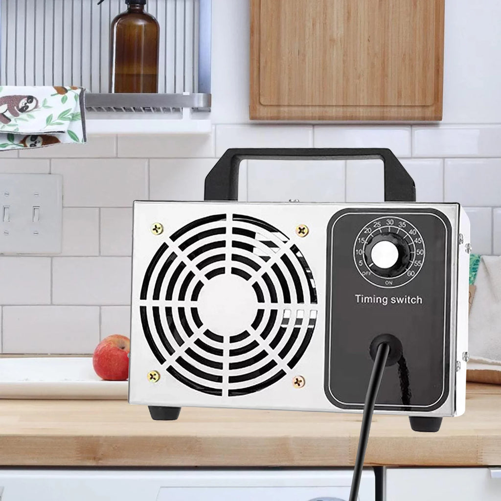 Tomfoto Generator 32g/h Machine O3 Air Purifier Air Deodorizer for Home Kitchen Office Car