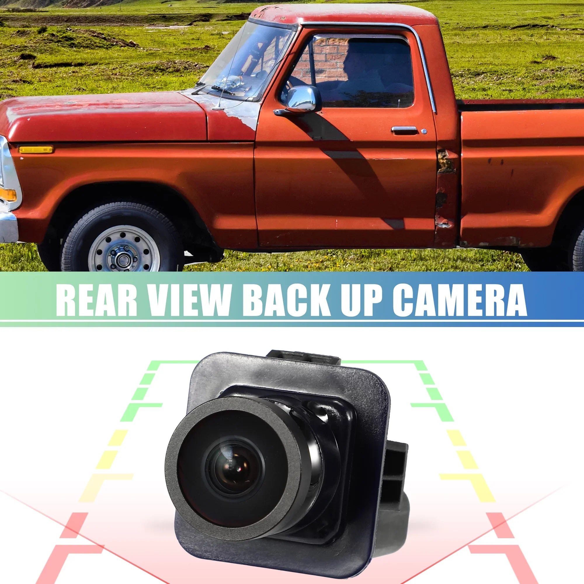 1 Set Back Up Camera EL3T-19G490-AA Rear View Park Assist Reverse Camera for Ford F-150 FX2 FX4