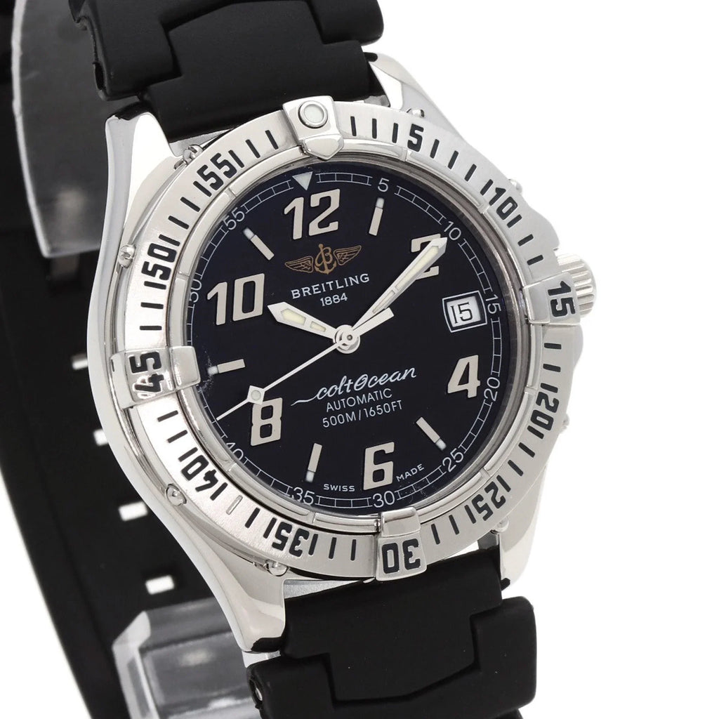 Pre-Owned BREITLING A17350 Colt O'Shearn Watch Stainless Steel/Rubber Men's (Good)