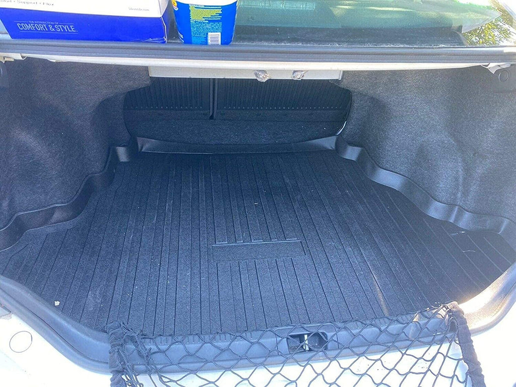 EACCESSORIES EA Cargo Liner – Trunk Mat for Camry 2012-2017 – Weather-Resistant Trunk Mats for Cars with Raised Lip – Non-Slip Car Trunk Mat Rubber – Easy to Install – Laser Pre-Cut Design