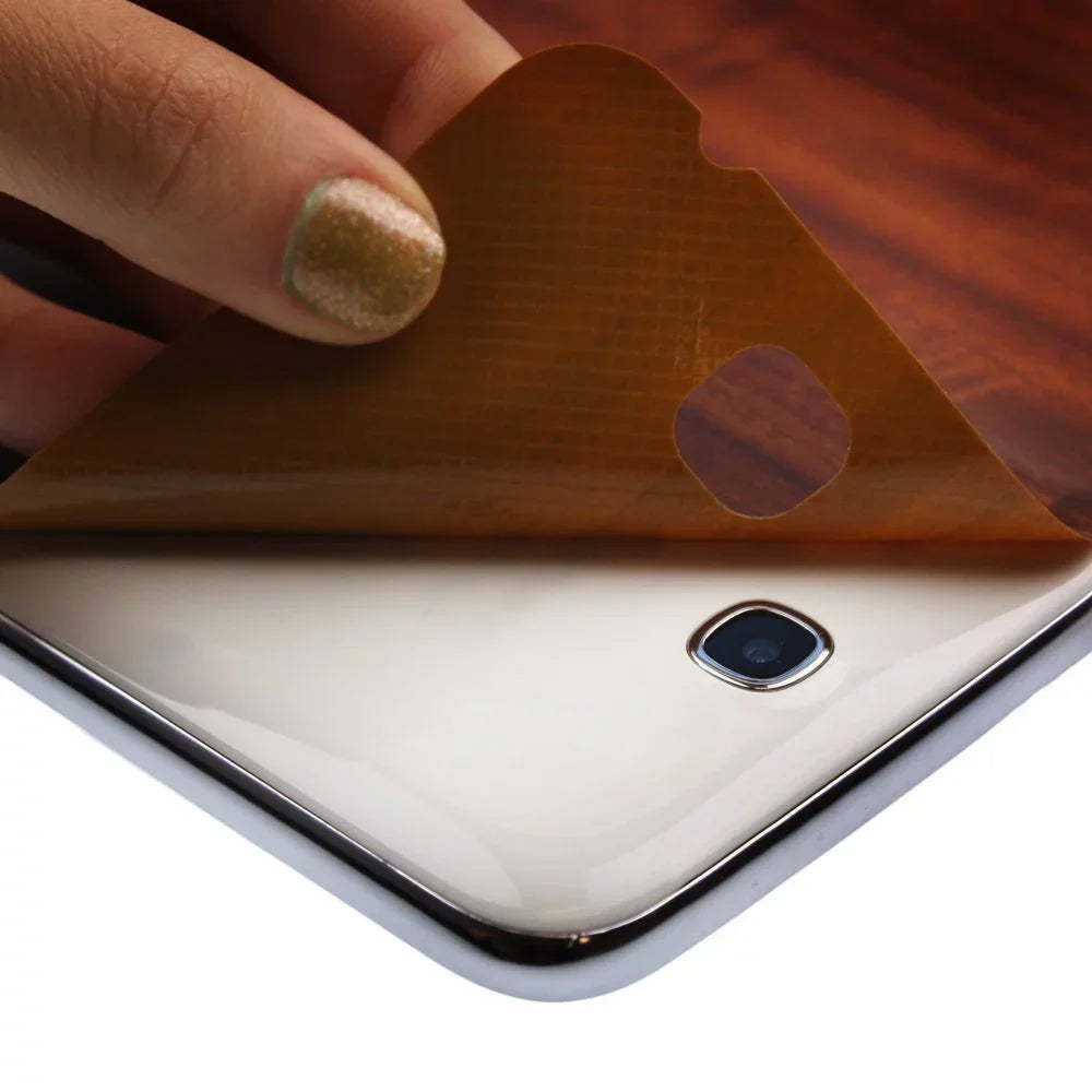 Skinomi Dark Wood Skin & Screen Protector for Xperia Z3 Tablet Compact