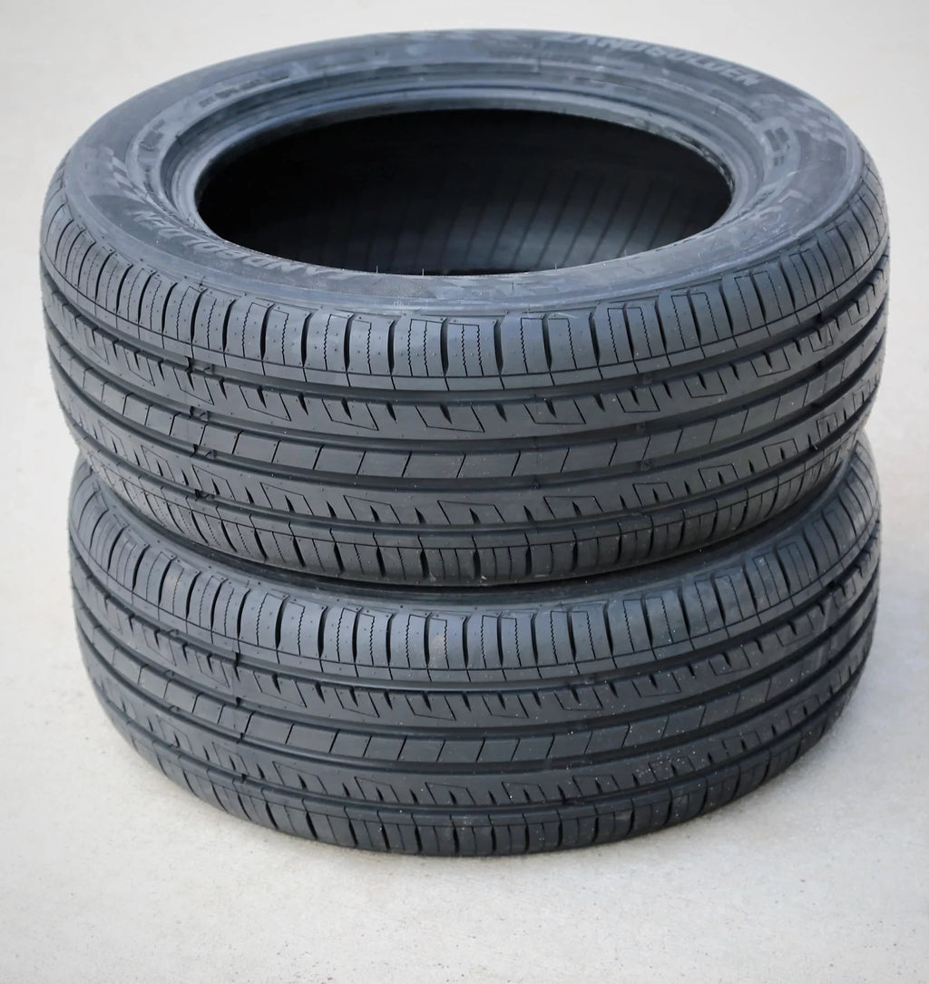 Landgolden 17 195/55R15 85V Performance Tire Fits: 2007-08 Honda Fit Sport, 1999-2000 Honda Civic Si