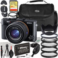 Ultimaxx Advanced Cyber-shot DSC-RX1R II Digital Camera Bundle - Includes: 64GB Extreme Memory Card, 1x Replacement Battery & Much More (28pc Bundle)