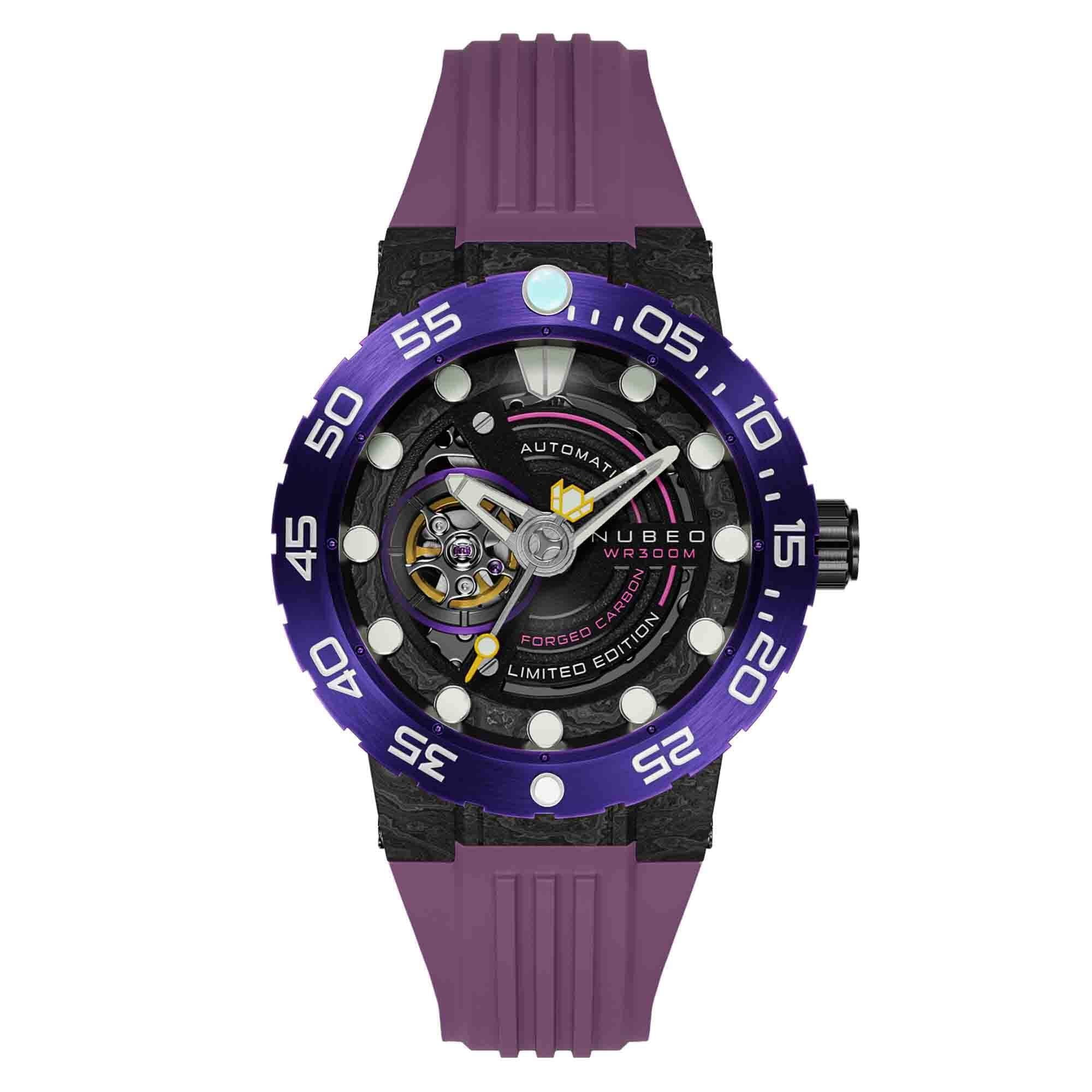 Nubeo Opportunity Automatic Forged Carbon Fiber Purple Limited Edition