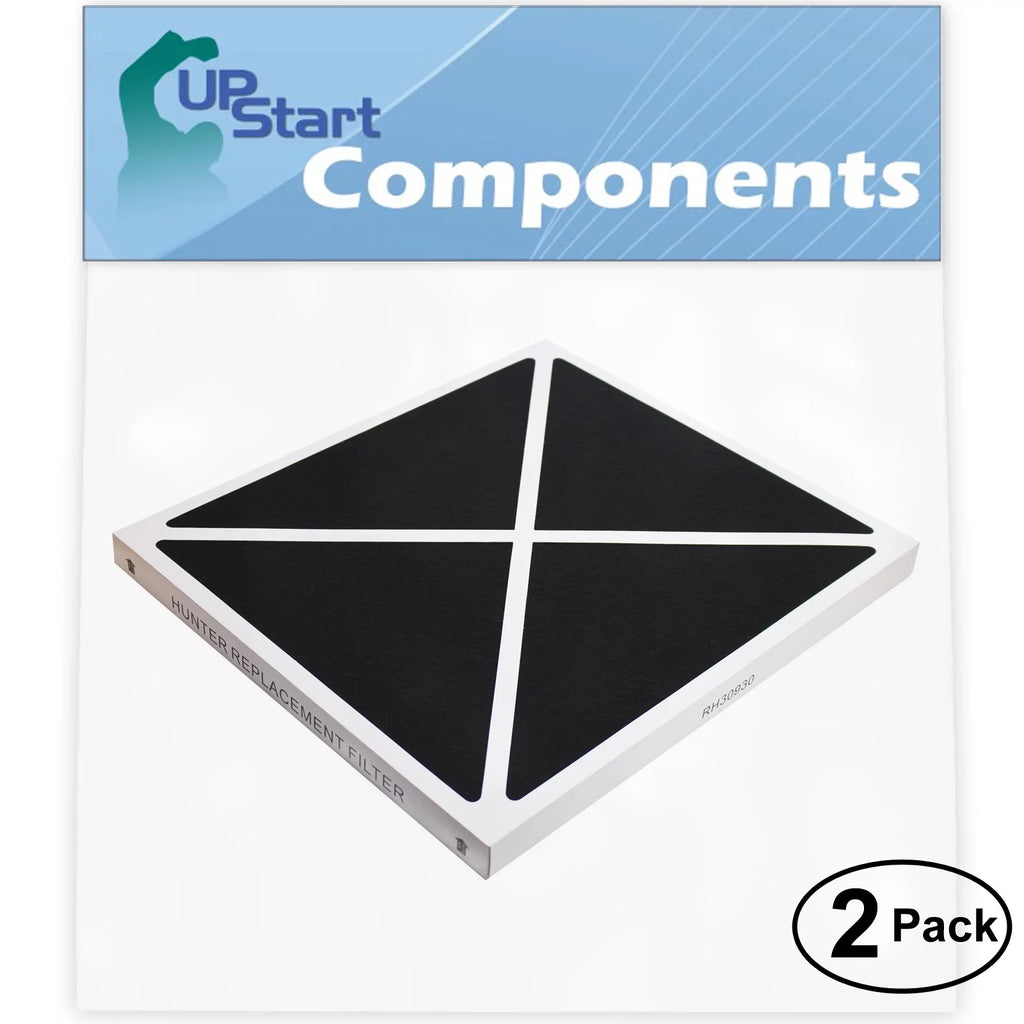2-Pack Replacement for Hunter HR30374 Air Purifier Filter - Compatible with Hunter 30930 Air Filter