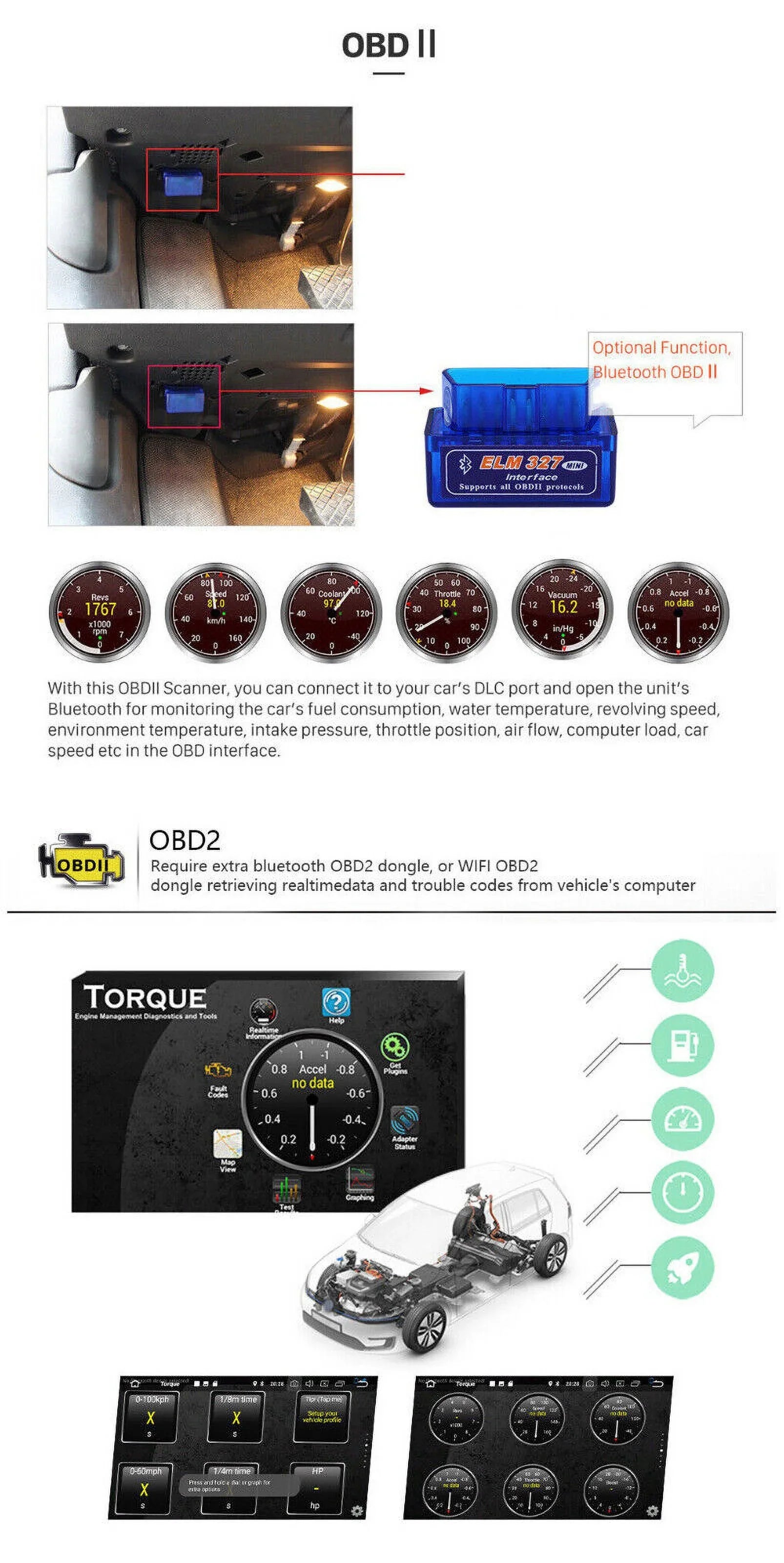 9inch 1280*720 IPS Carplay For Dodge Ram 1500 2500 3500 2013-2018 Android 12.0 Car Stereo Radio GPS 2+32GB
