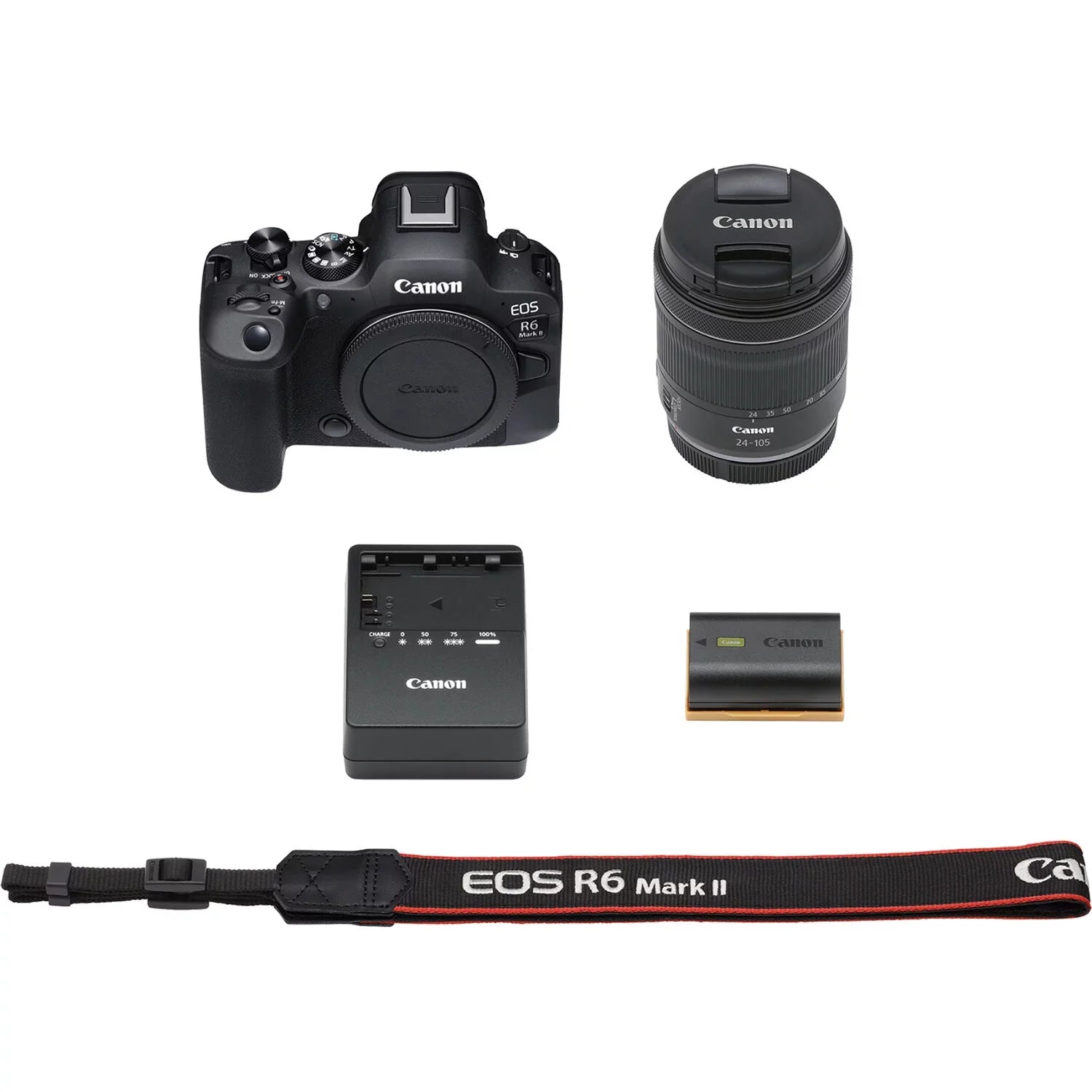 EOS R6 Mark II Mirrorless Camera and 24-105mm f/4-7.1 Lens - 5666C018