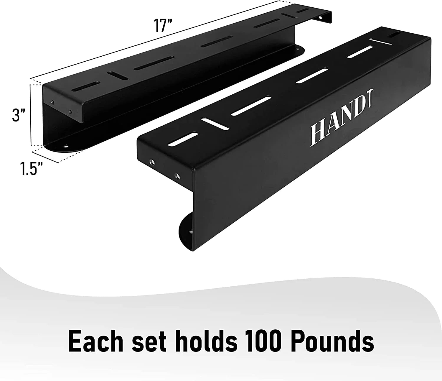 Overhead Garage Storage Rack, Ceiling Racks, Bin Organization System, Heavy Duty Metal Rack For Container, Supports Most Bins Dark 4 Sets)