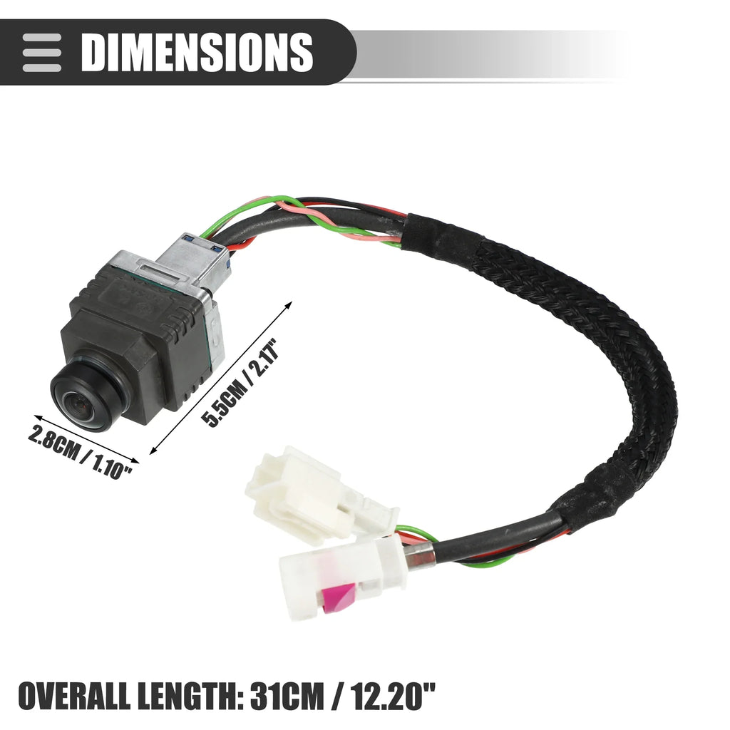 Unique Bargains Rear View Backup Camera for Mercedes-Benz CLS400 2015-2017 Plastic Metal No.A2189052002 Gray Dark
