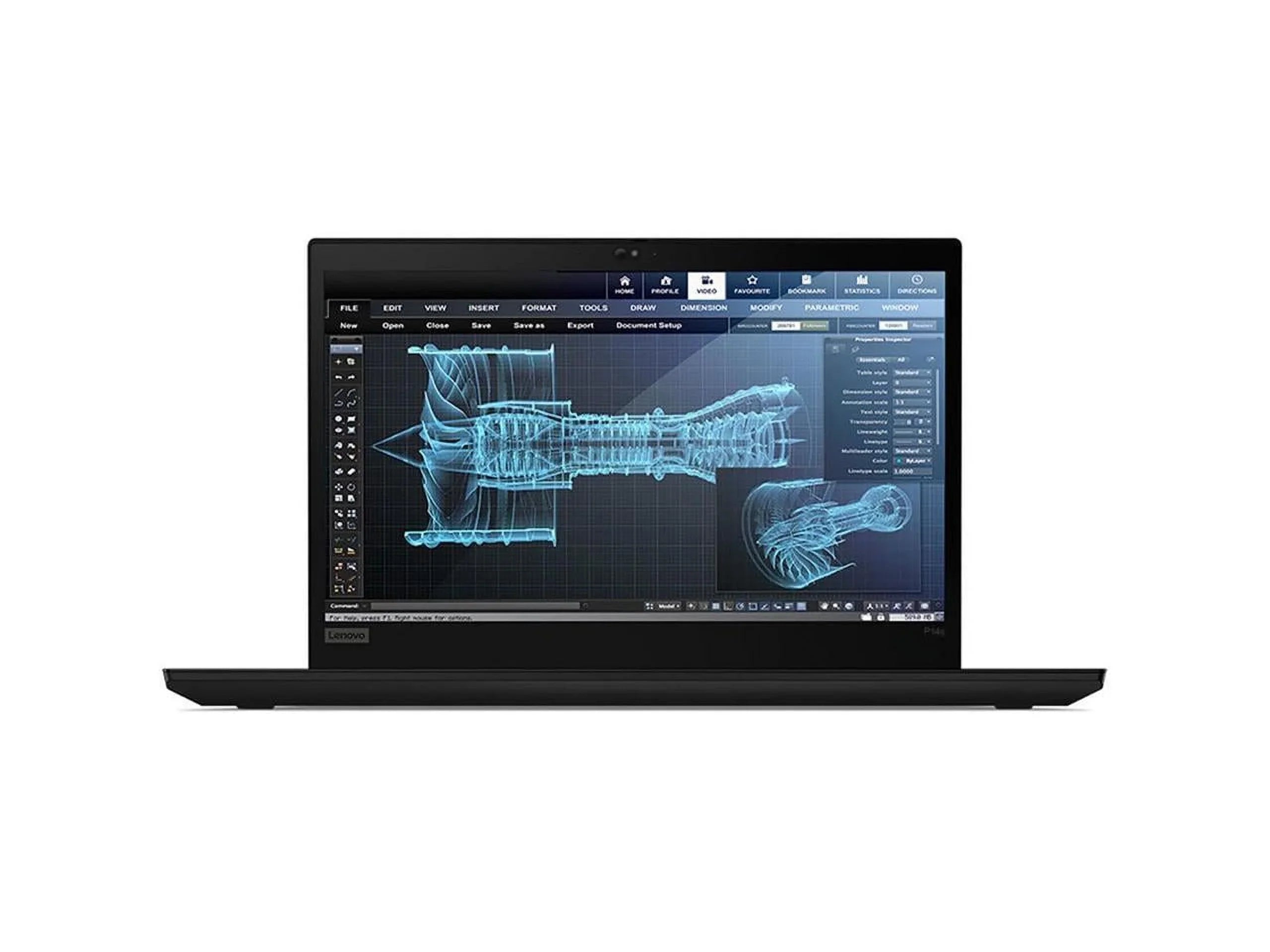 ThinkPad 21HF001NUS EDGE 14" Mobile Workstation - WUXGA - 1920 x 1200 - Core i7 13th Gen i7-1370P Tetradeca-core (14 Core) - 32 GB Total RAM - 32 GB On-board Memory - 1 TB SSD - Vill