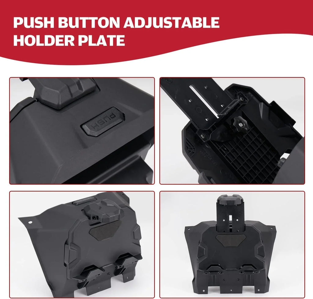 A & UTV PRO Electric Device Tablet Holder with Storage Box Organizer for Polaris RZR PRO XP