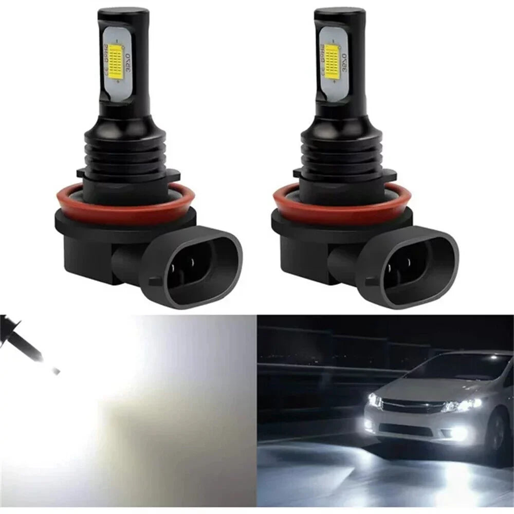 6pcs LED Bulbs For Mazda CX-9 2013-2015, 9005 H11 LED Hedlight Bulbs High Low Beam + H11 Fog Light 6000K