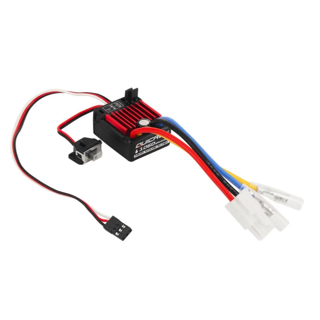 Pinnaco HobbyWing QuicRun 1060 60A Brushed Electronic Speed Controller ESC for 1/10 RC Car