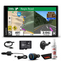 Garmin RV 780 GPS Traffic Navigator with 8GB MicroSD Card, 6Ave Travel Bundle & Cleaning Kit