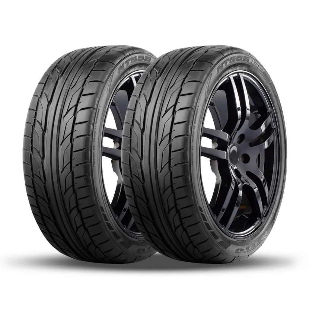Pair of 2 Nitto NT555 G2 255/35ZR20 97W XL Ultra-High Performance Summer U Tires 211010 / 255/35/20 / 2553520 Fits: 2017-18 Audi Q3 Technik, 2016-17 Buick Regal Sport Touring