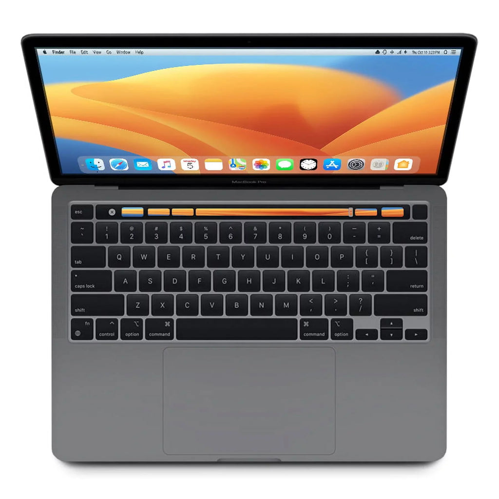 Pre-Owned Macbook Pro 13.3-inch (Retina, Space Gray, Touch Bar) 2.7Ghz Quad Core i7 (Mid 2018) MR9Q2LL/A 256GB SSD 8GB Memory 2560x1600 Display Mac OS Sierra Power Adapter Included (Good)