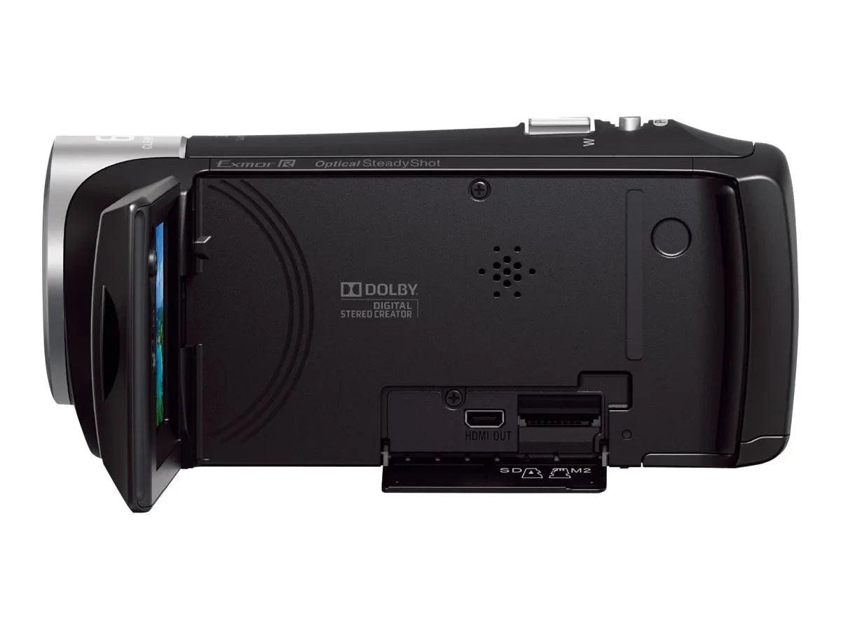 Handycam HDR-CX405 - Camcorder - 1080p - 2.51 MP - 30x optical zoom - Carl Zeiss - flash card - Jet