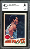 1979-80 Topps #56 Adrian Dantley Rookie Card BGS BCCG 8 Excellent+