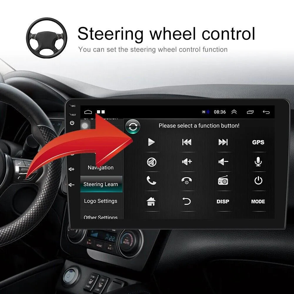 2+32G for Honda Accord 2003 to 2007 Wireless Carplay Android Auto Mirror Link 10.1'' Touchscreen Car Stereo Radio Android 13 Bluetooth GPS Wifi Hifi, AHD Backup Camera