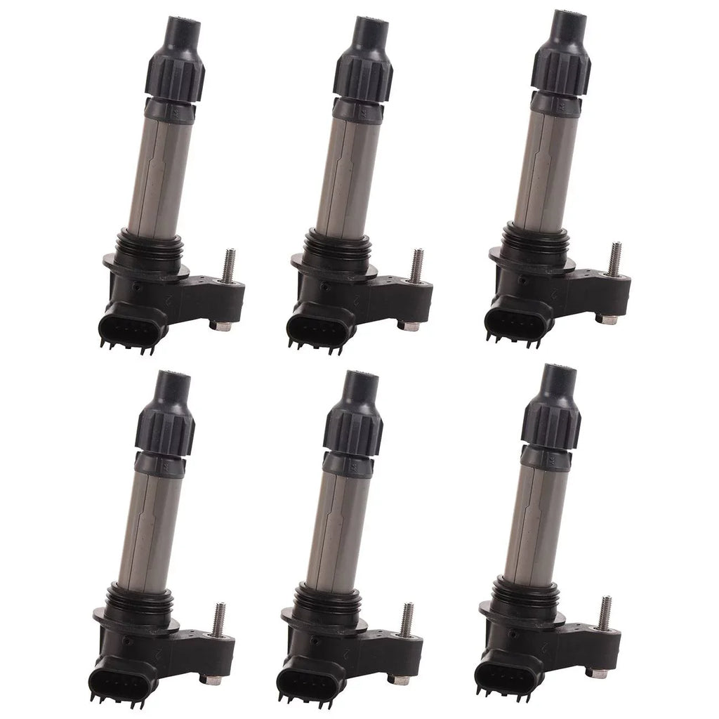 6Pcs Fits Buick Enclave Lacrosse ATS CTS Equinox Impala Malibu Ignition Coils Fits select: 2010-2018 CHEVROLET TRAVERSE LT, 2012-2019 CHEVROLET IMPALA LT