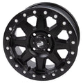 4/110 Tusk Uinta Beadlock Wheel 14x7 5.0 + 2.0 Matte Jet For Yamaha Viking VI EPS Ranch Edition 2022