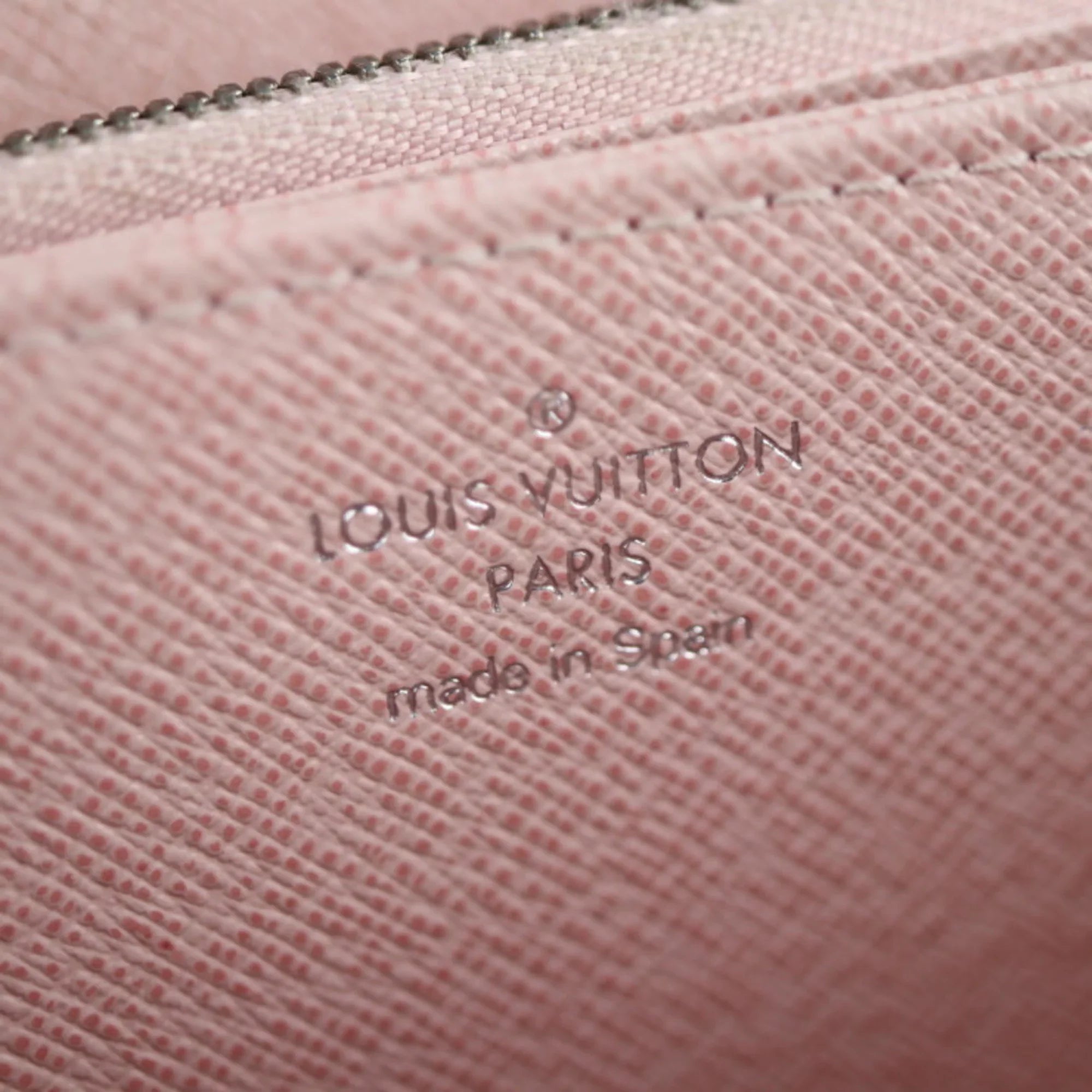 Pre-Owned LOUIS VUITTON Louis Vuitton Zippy Wallet Long M61863 Epi Leather Rose Ballerine Round Zipper Zip Around (Good)