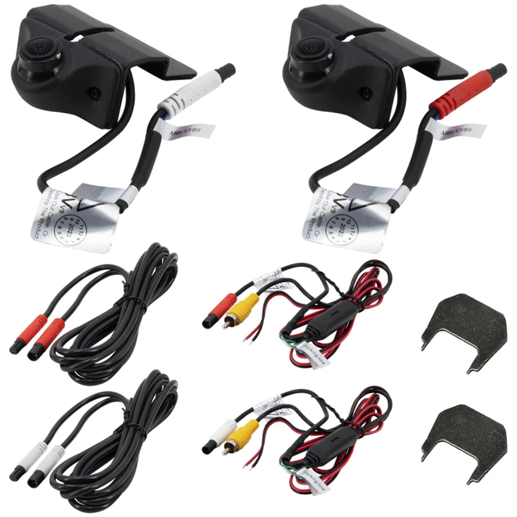 Stinger HDBJK AHD 720P / CVBS 480P Blind Spot Camera Kit for Wrangler JK 2007-18