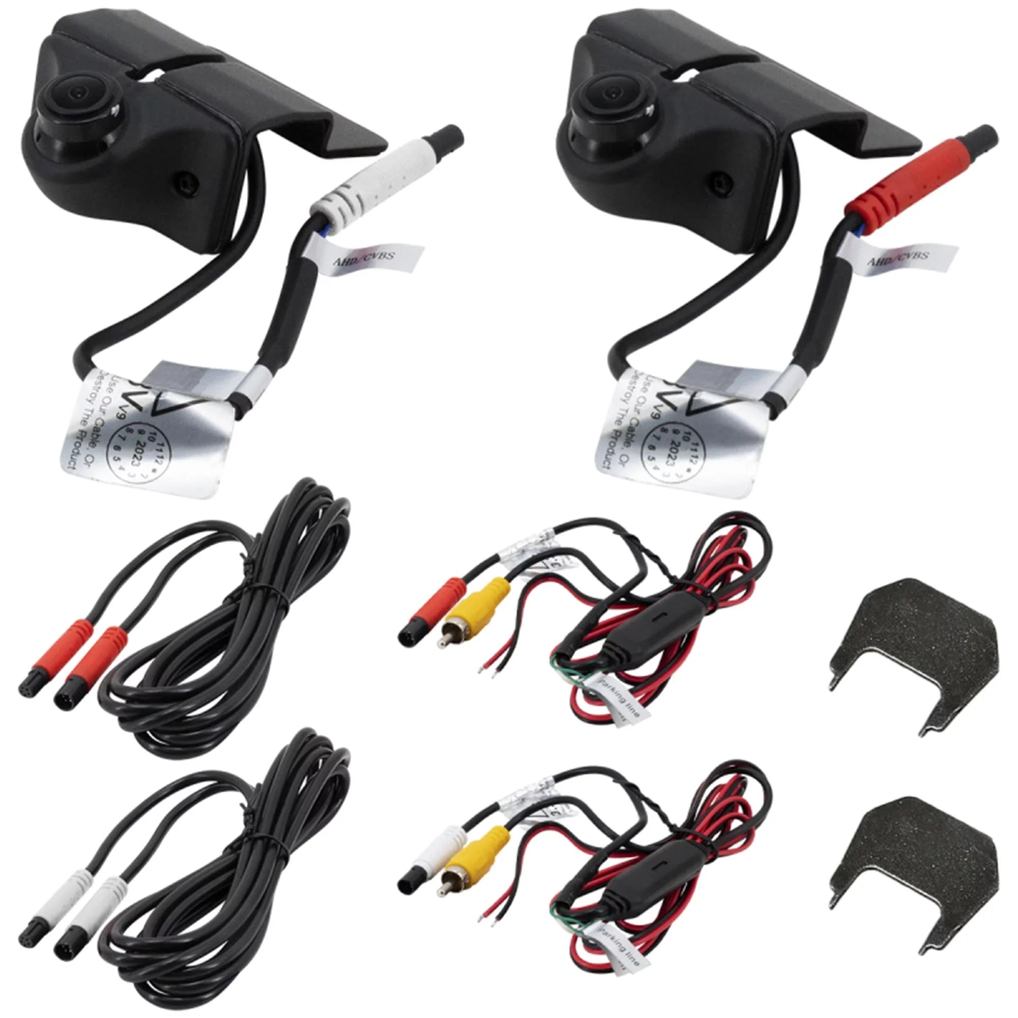 Stinger HDBJK AHD 720P / CVBS 480P Blind Spot Camera Kit for Wrangler JK 2007-18