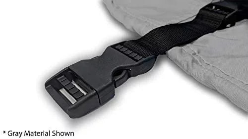 Weatherproof Jet Ski Covers for Yamaha Wave Runner VXR 2013-2019 - Gray - Highest Fabric Quality - All Weather - Trailerable - Protect from Rain, Sun, & More! Includes Trailer Straps & Storage Bag