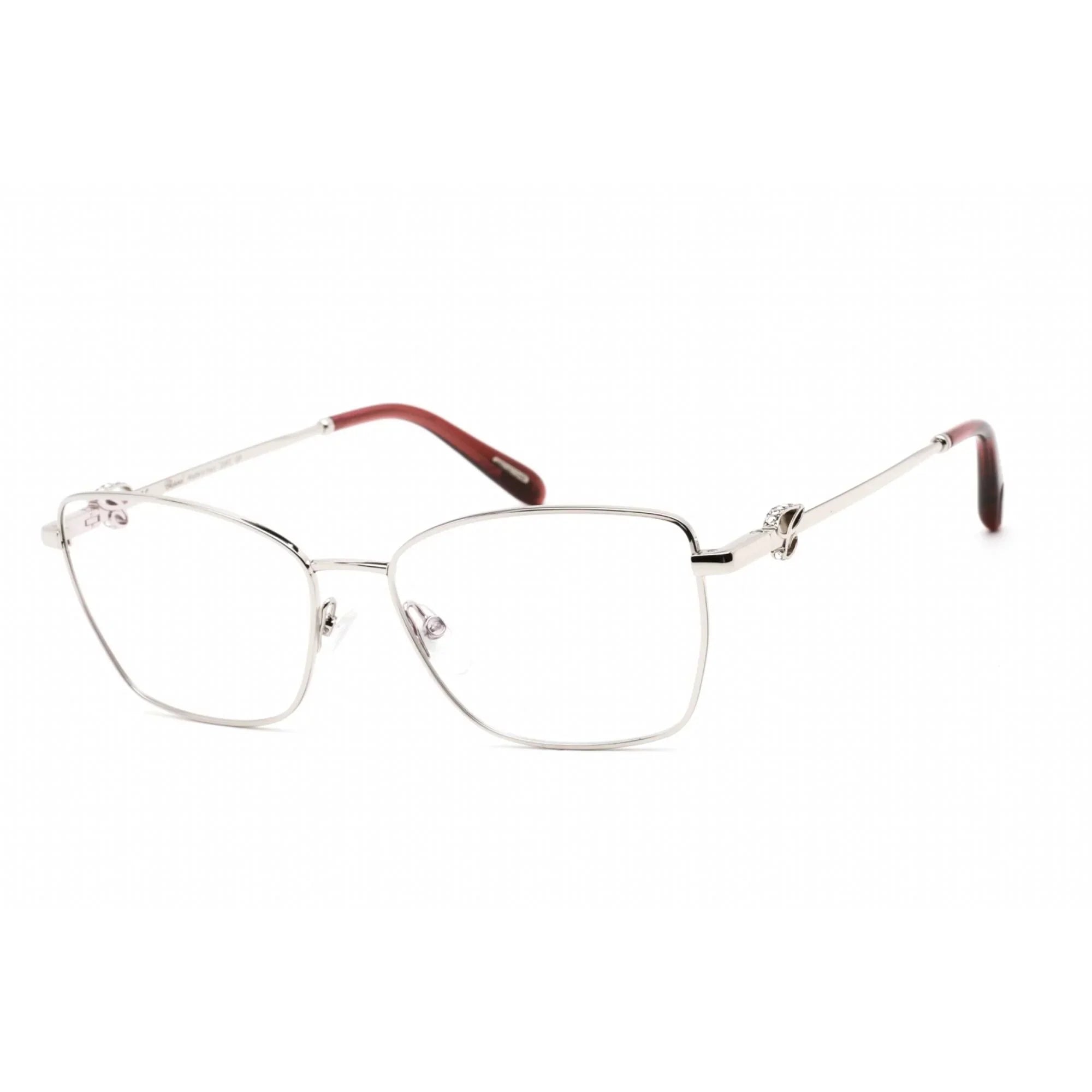 Chopard VCHF50S 0579 Women's Full Rim Grey Metal Frame Eyeglasses