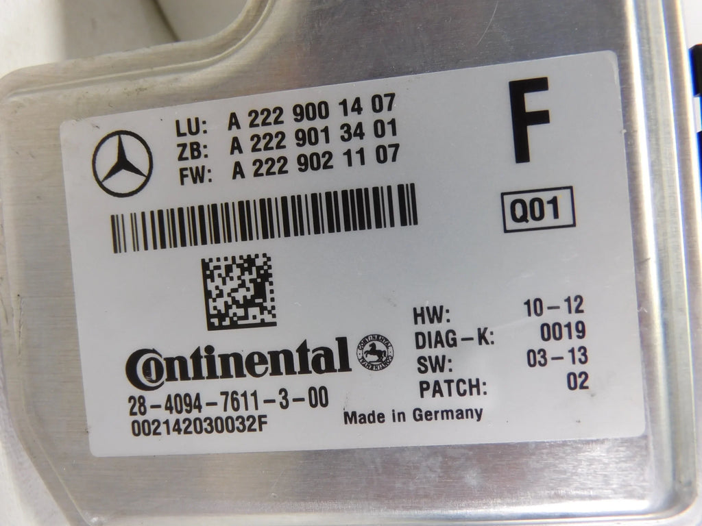 Pre-Owned 14 Mercedes-Benz S-Class Windshield Mounted Multifunction Camera OEM LKQ (Good)