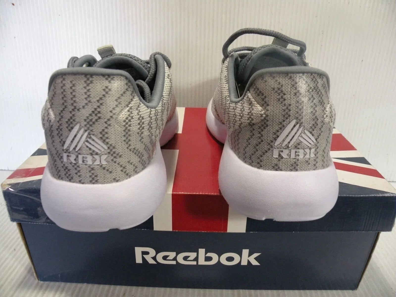RBX RAYNA-ZK RUNNING TRAINERS SPORTS SNEAKER WOMEN SHOES GREY/BEIGE SIZE 10 NEW