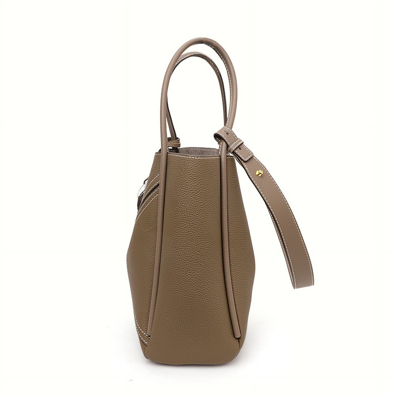 Aidrani Ladies 2024 new commuter Tote bag Fashion retro leather women's bag