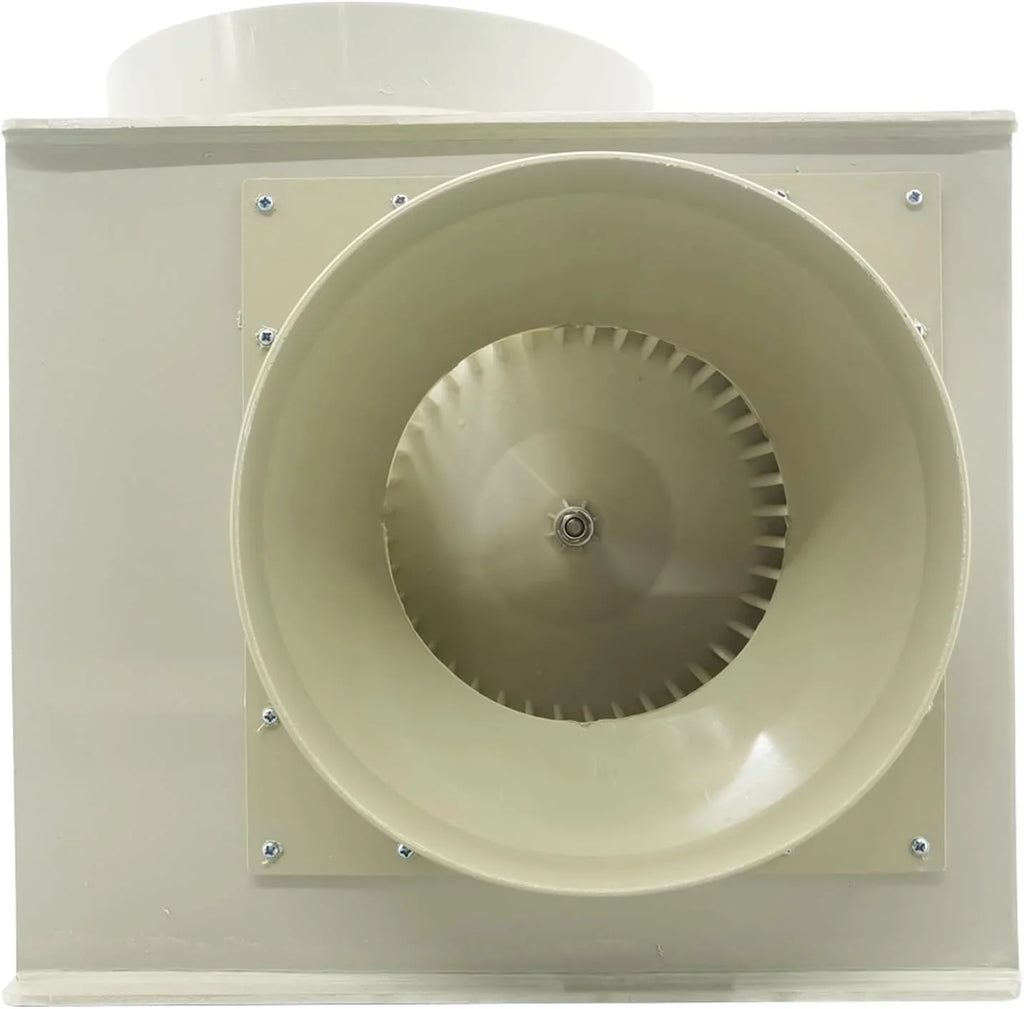 PreAsion PP250 Centrifugal Blower Fan Anti-corrosion Laboratory Fume Hood 3 Speed Indoor PP Exhaust Fume Hood 300W 110V